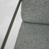smohk, furniture, curve steel chair, chair, steel chair, occasional chair