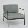 smohk, furniture, curve steel chair, chair, steel chair, occasional chair