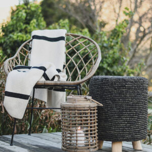Raphia Stool