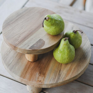Teak Table Display Stands